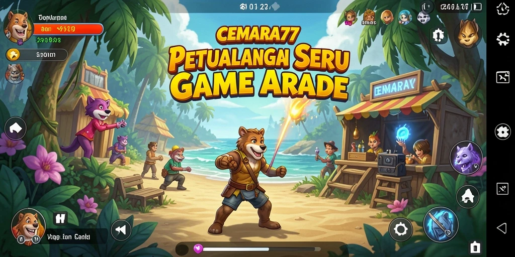 Tampilan seru gameplay CEMARA77 yang menantang pemain.