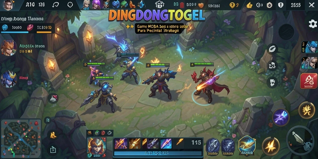Tampilan gameplay seru di DINGDONGTOGEL dengan karakter unik.