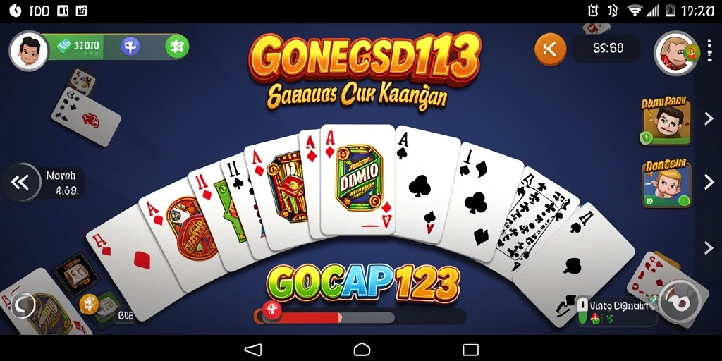 Gameplay seru GOCAP123 dalam aksi Domino yang menantang.
