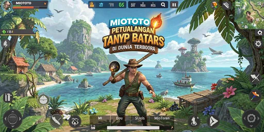 Gameplay seru dan menakjubkan dalam dunia terbuka MIOTOTO.