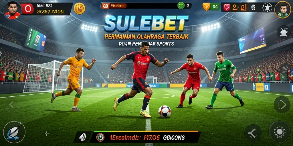 Screenshot gameplay SULEBET yang menampilkan pengalaman taruhan olahraga.