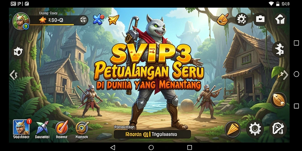 Tampilan gameplay SVIP3 yang memukau dengan petualangan mendebarkan.