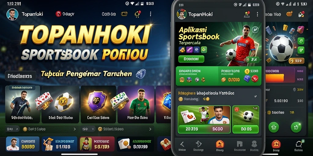 Tampilan gameplay Sportsbook di aplikasi TOPANHOKI yang menarik.