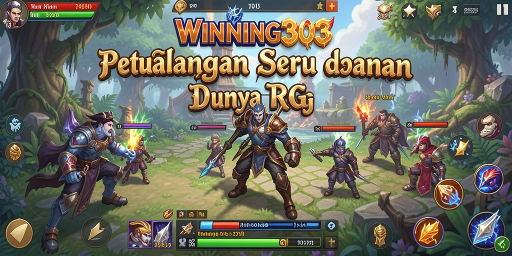 Tampilan gameplay seru dalam dunia RPG yang memikat.